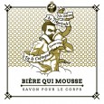 Savon 100% naturel pour le corps Bière qui mousse ça va barber 100g. Made in France