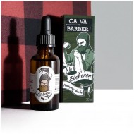 Huile à barbe bio fabriquée en France, parfum à la Bûcheron ça va barber !