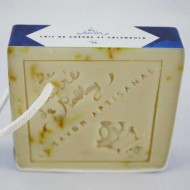 Shampoing solide et savon surgras 100% naturel Zéro Déchet Purifiant Le Carré de Rablay Lait de chèvre Calendula SAF 100g