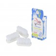 Lamazuna recharge  brosse à dents écologique rechargeable bioplastique fabriquée en France