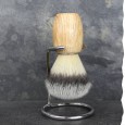 Blaireau de rasage artisanal - Poils synthétiques - Vegan -  Fabriqué en France - Gentleman Barbier