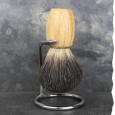 Blaireau de rasage artisanal - Poils de blaireau véritable - Fabriqué en France - Gentleman Barbier