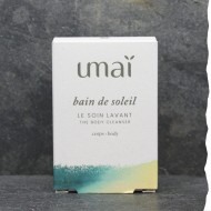 Savon 100% naturel surgras saponifié à froid bio 75g Umaï fabriqué en France - Soin lavant Bain de soleil