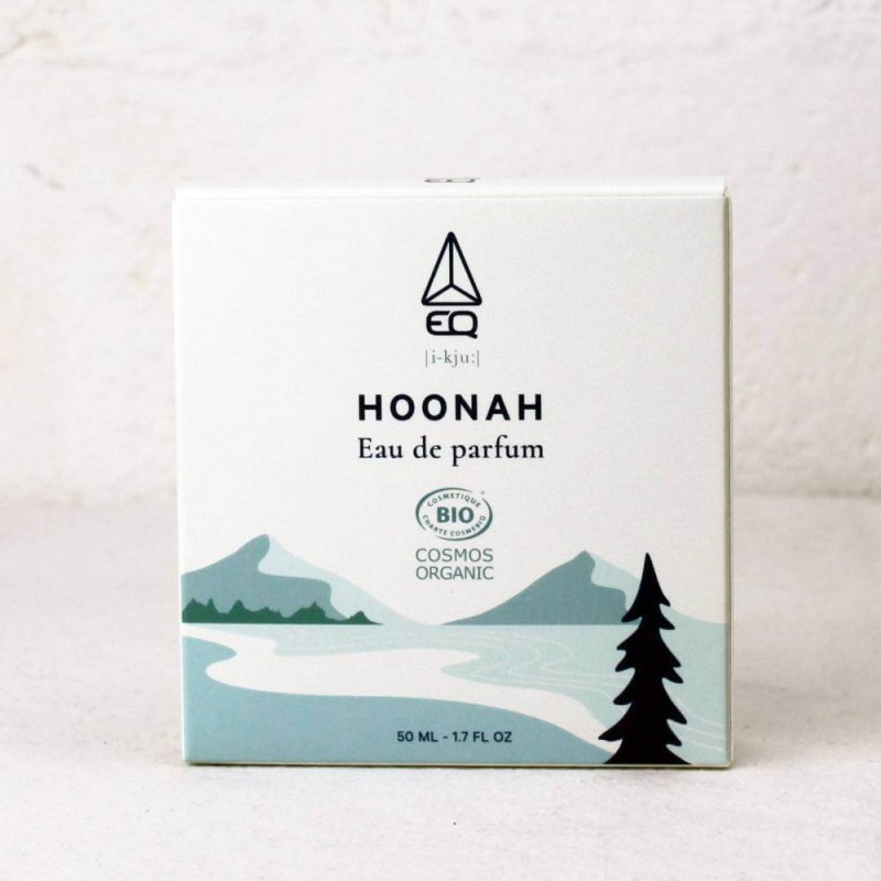Parfum Bio pour homme - Hoonah 100% naturelle - 50ml - EQ Love - fabriqué en France