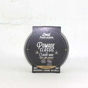 Pommade / Cire coiffante Bio barbe cheveux moustache. Made in France 100% naturelle