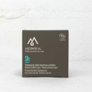 Shampoing solide bio pour cheveux et barbe - pour homme - Fabriqué en France - Ascentical