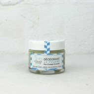 Déodorant 100% naturel crème  L'e poudré Clémence et Vivien sans sel d'aluminium Zéro déchet