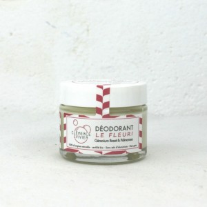 Déodorant 100% naturel en crème sans sel l'aluminium Le Fleuri Clémence et Vivien
