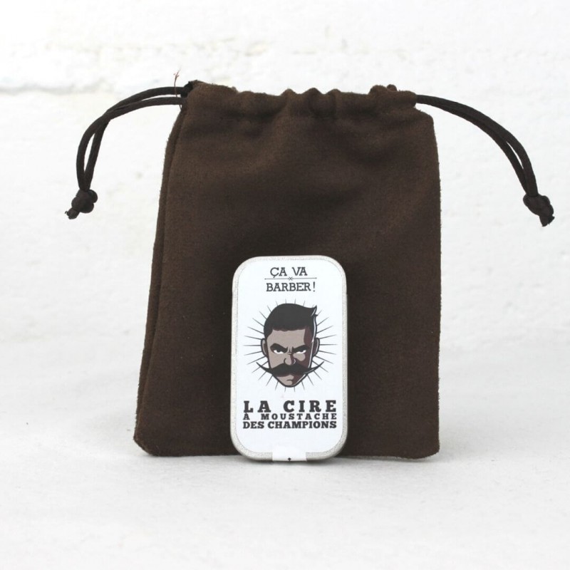 Cire à moustache, fixation forte, 100% naturelle, ça va barber, made in France, fabrication française, 100% végétale Cire à moustache, fixation forte, 100% naturelle, ça va barber, made in France, fabrication française, 100% végétale