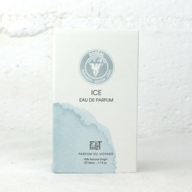 Parfum pour homme naturel Ice - Boreal 50 ml FiiLiT, fabriqué en France