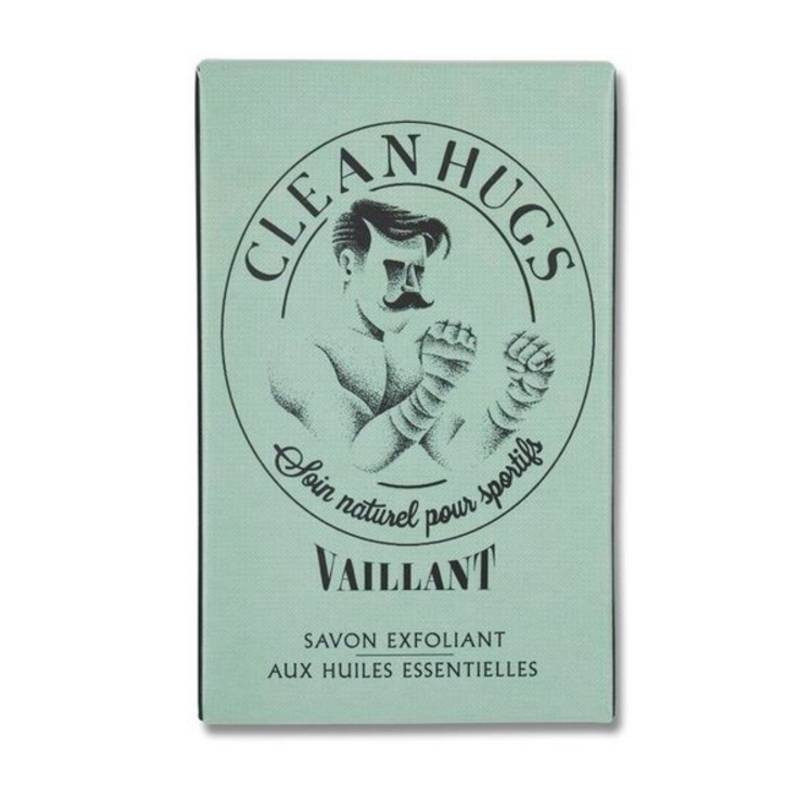 Savon Vaillant Exfoliant pour Sportif 100% Naturel - Clean Hugs Savon Vaillant Exfoliant pour Sportif 100% Naturel - Clean Hugs