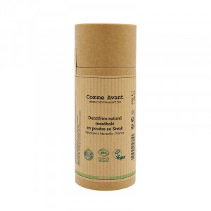 Dentifrice Naturel en Poudre de Siwak Mentholé 100% Naturel - Comme Avant