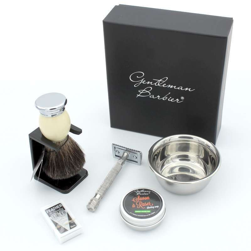 Coffret de Rasage Débutant - Gentleman Barbier Coffret de Rasage Débutant - Gentleman Barbier