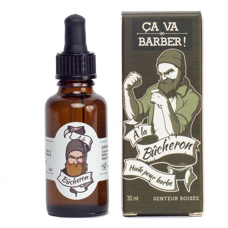 Huile à barbe Bio À La Bûcheron - Ça Va Barber Huile à barbe Bio À La Bûcheron - Ça Va Barber