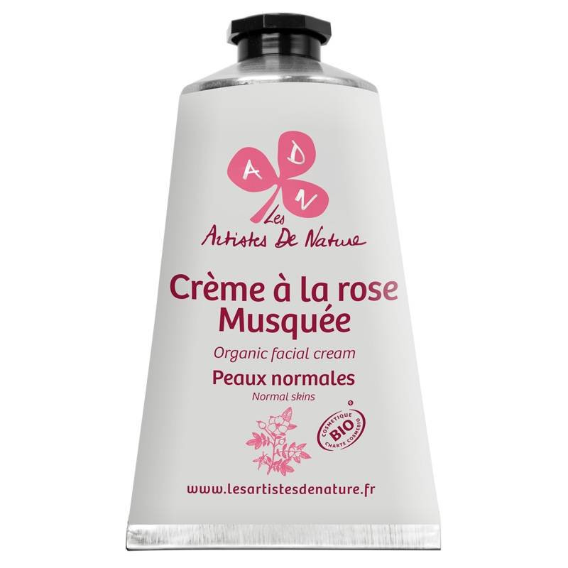 Crème visage hydratante jour et nuit, à l'argan et rose musquée bio, parfum  « Thé vert » - Thizao cosmétiques naturels