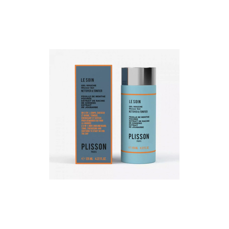 Gel Douche Tonifiant pour Homme 95% naturel - Plisson Gel Douche Tonifiant pour Homme 95% naturel - Plisson