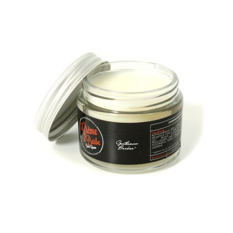 Crème à Barbe Nourrissante 100% Naturel - Gentleman Barbier