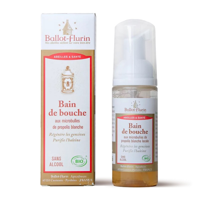 Bain de Bouche à la Propolis Blanche Bio - Ballot-Flurin Bain de Bouche à la Propolis Blanche Bio - Ballot-Flurin