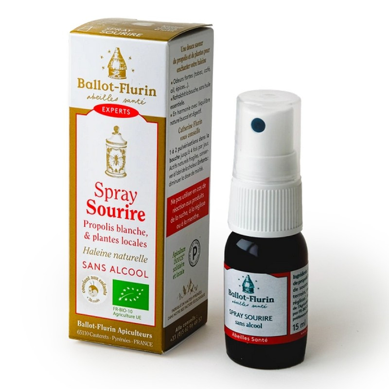 Spray Sourire Bio - Ballot-Flurin Spray Sourire Bio - Ballot-Flurin
