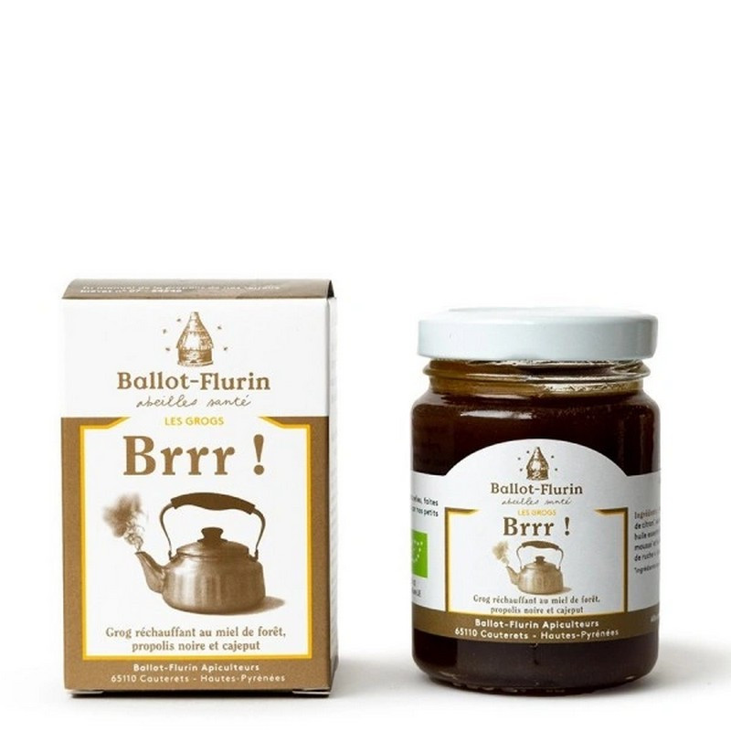 Grog Naturel au Miel "Brrr !" à Diluer 100% Bio - Ballot-Flurin Grog Naturel au Miel "Brrr !" à Diluer 100% Bio - Ballot-Flurin