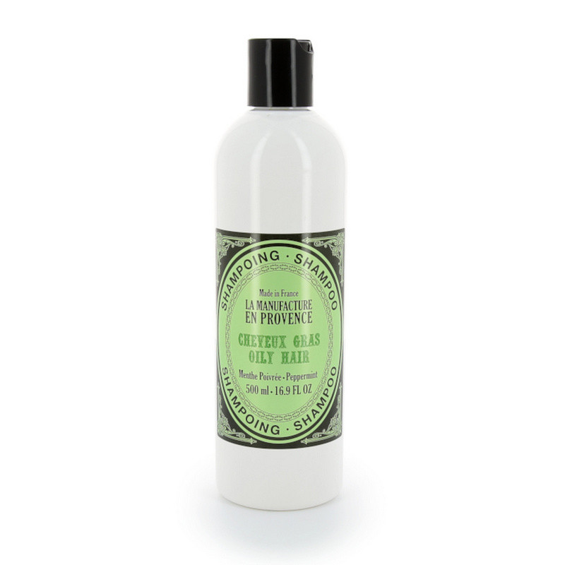 Shampoing à la Menthe pour cheveux gras BIO - La Manufacture en Provence