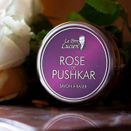 Savon à Raser "Rose de Pushkar" 100% végétal - Le Père Lucien