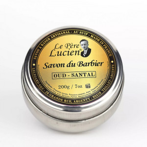 Savon du Barbier "Oud Santal" 100% artisanal - Le Père Lucien