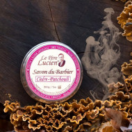 Savon du Barbier 200g "Cèdre Patchouli" 100% végétal - Le Père Lucien