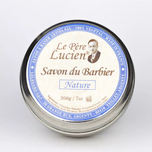 Savon du Barbier 200g "Nature" 100% végétal - Le Père Lucien