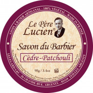Recharge Savon du Barbier "Cèdre Patchouli" 100% Végétal - Le Père Lucien
