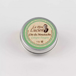 Cire à Moustache "Cologne Fougère" 100% Naturelle - Le Père Lucien