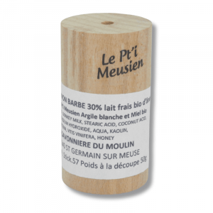 Stick de Rasage "Le Pt'i Meusien" - La Savonnière du Moulin - sans parfum