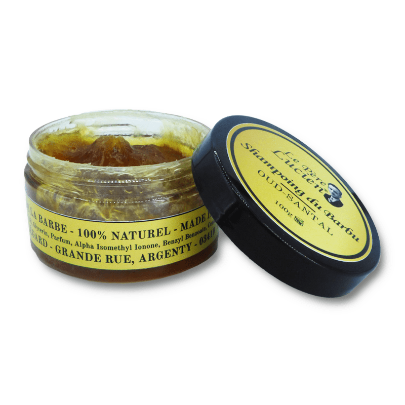 Shampoing à Barbe "Oud Santal" 100% Naturel - Le Père Lucien Shampoing à Barbe "Oud Santal" 100% Naturel - Le Père Lucien