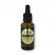 Huile du barbu "Oud Santal" 100% fait main - Le Père Lucien