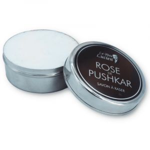 Savon à Raser "Rose de Pushkar" 100% végétal - Le Père Lucien