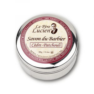 Savon du Barbier 98g "Cèdre Patchouli" 100% végétal - Le Père Lucien