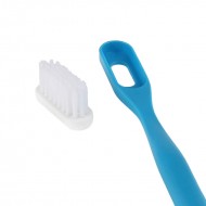 Lamazuna brosse à dents souple tête rechargeable bioplastique écologique fabriquée en France