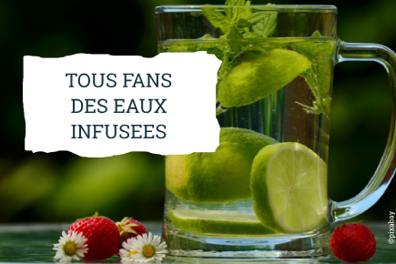 Tous fans des eaux infusées